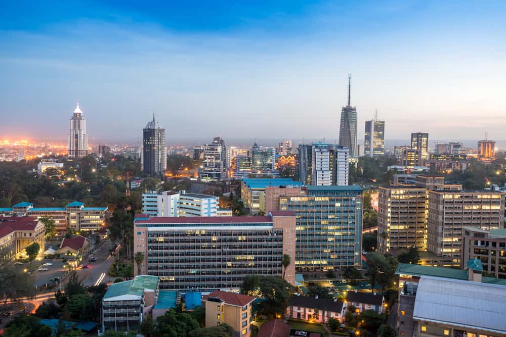 Modern Nairobi cityscape. Source: Shutterstock.com