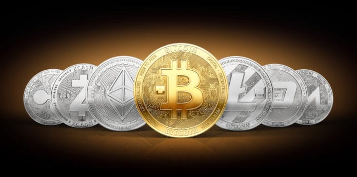 Bitcoin cryptocurrencies. Source: shutterstock.com