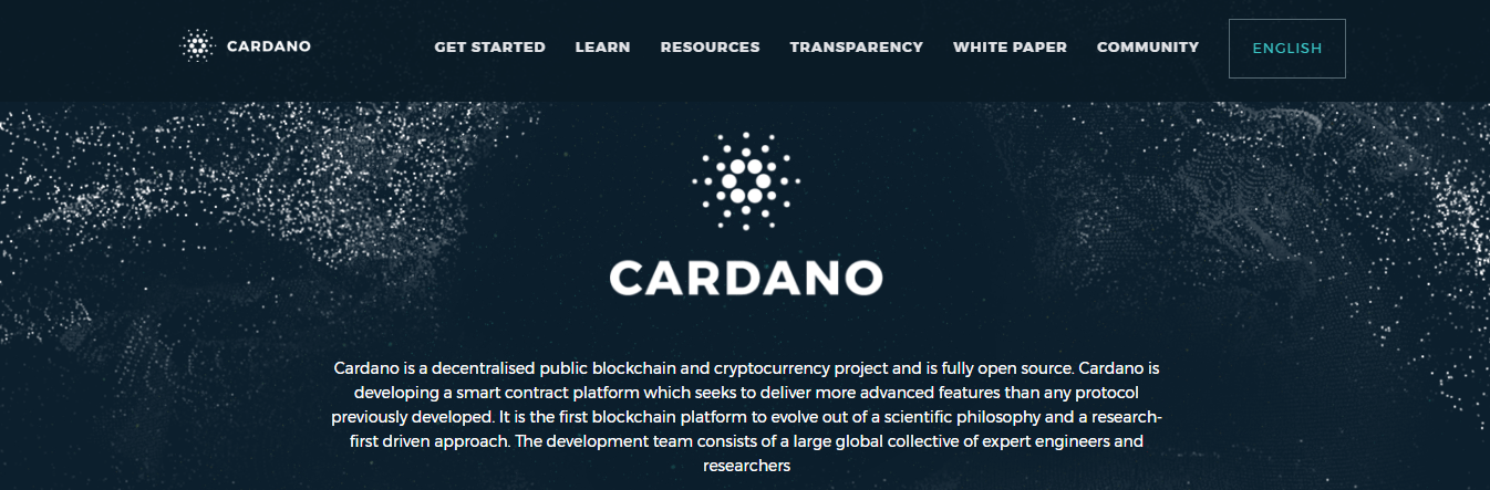 Cardano Homepage