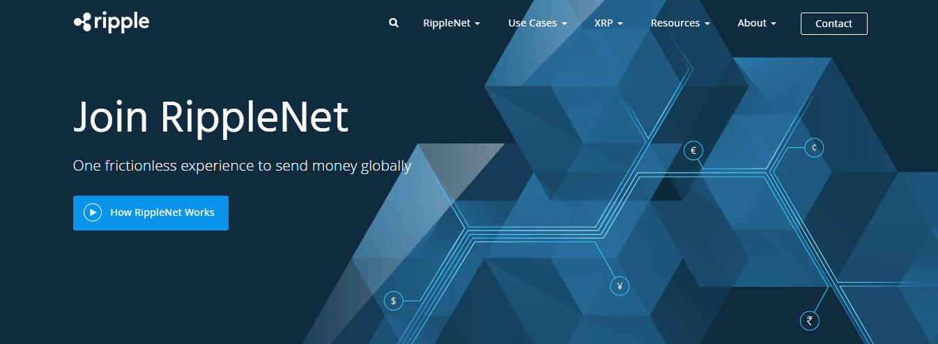 Ripple Network Homepage