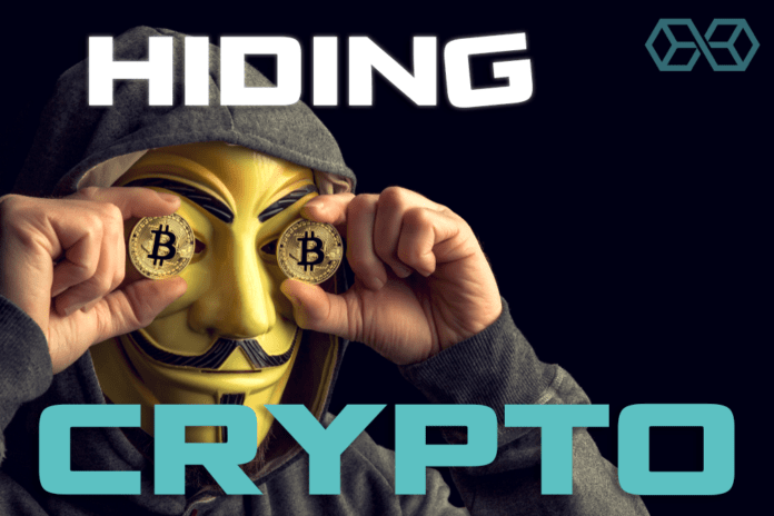 Hiding Cryptocurrency