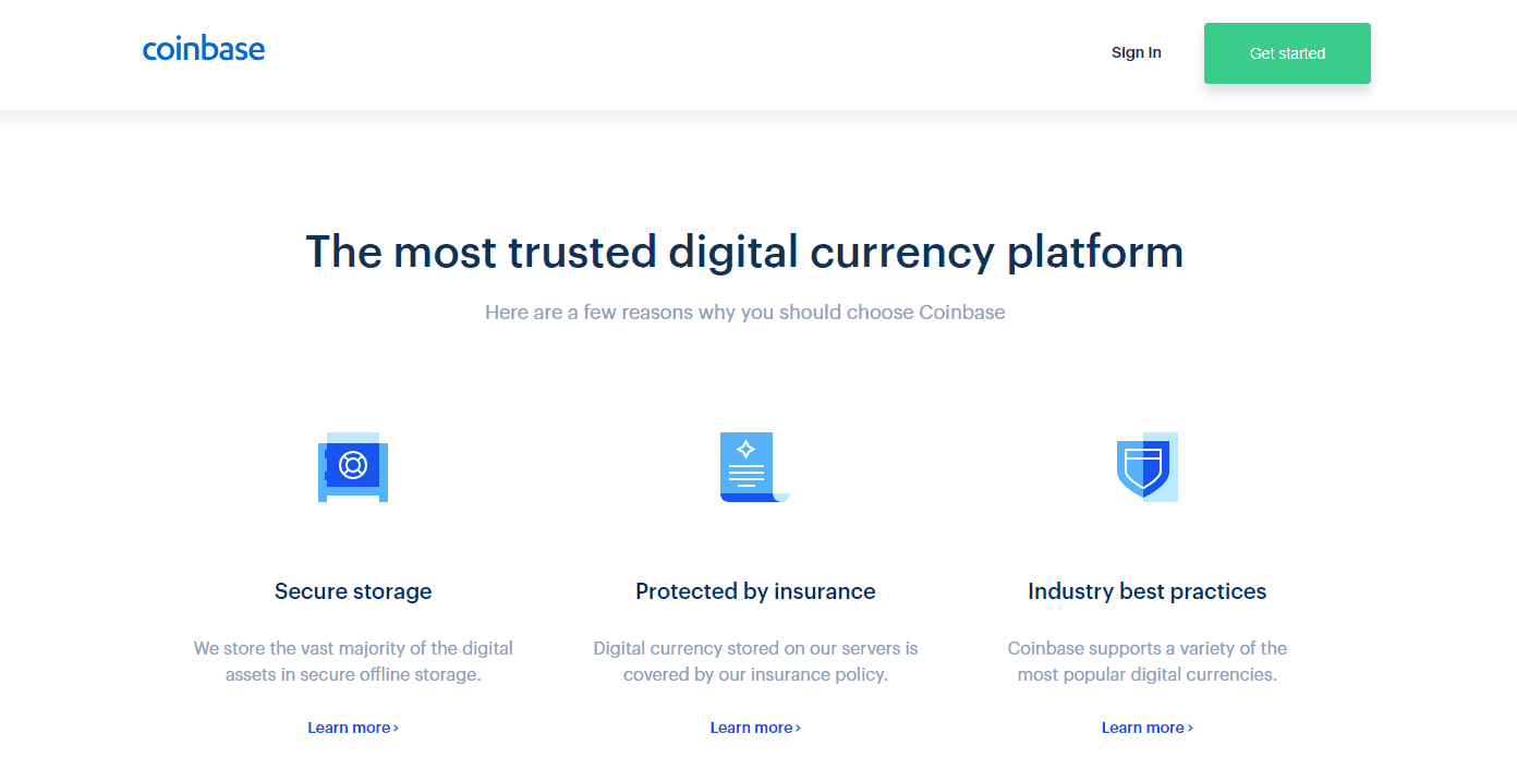 best cryptocurrency exchanges coinbase e1552306562186
