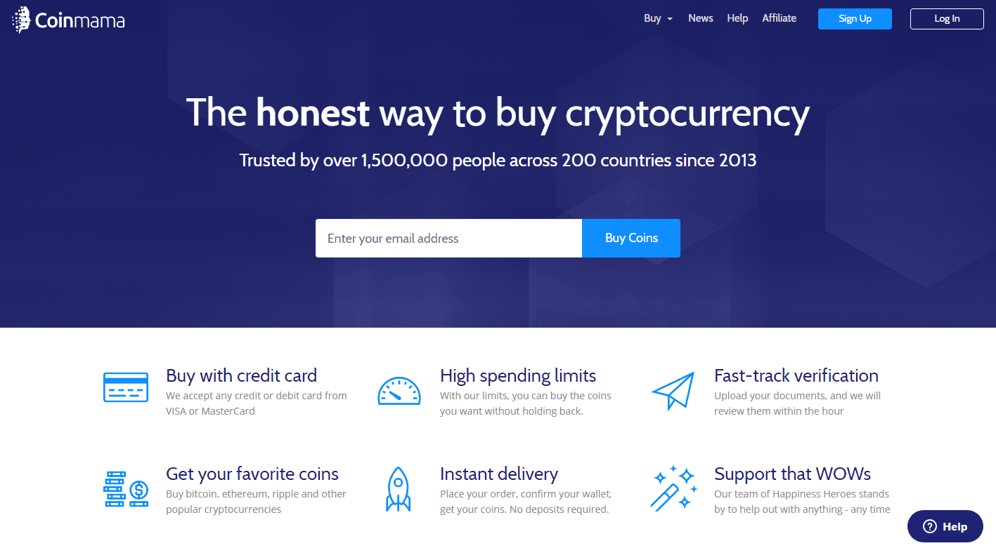coinmama buy cryptocurrency