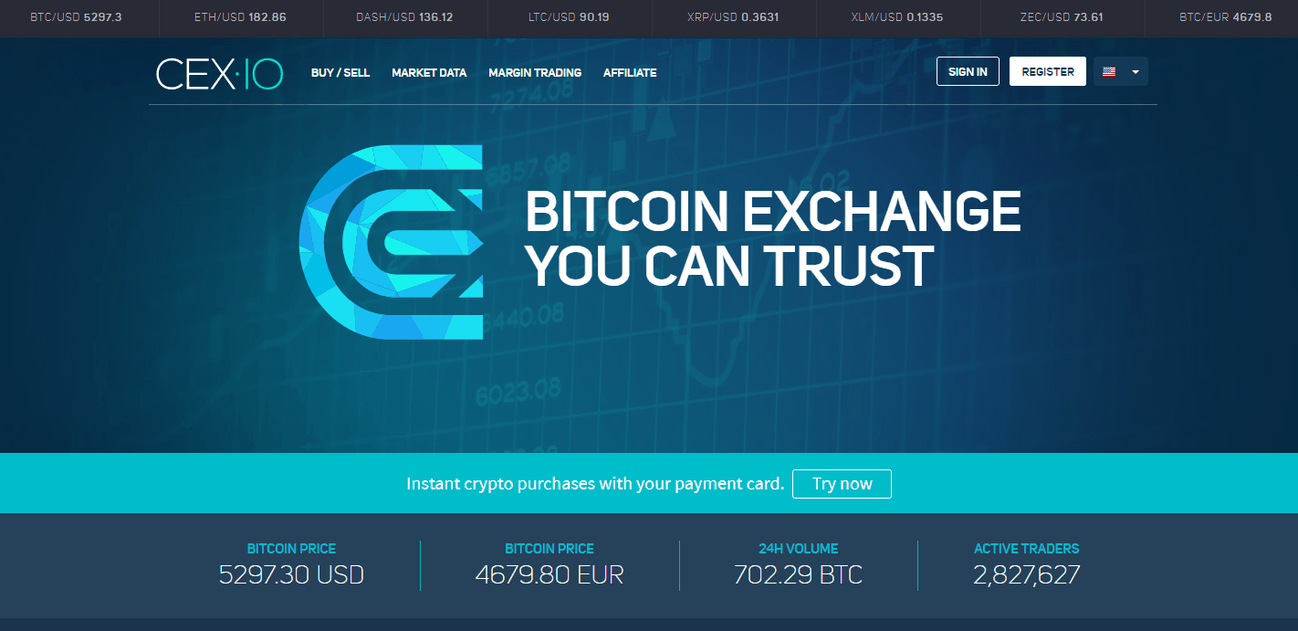 cex.io a bitcoin exchange you can trust
