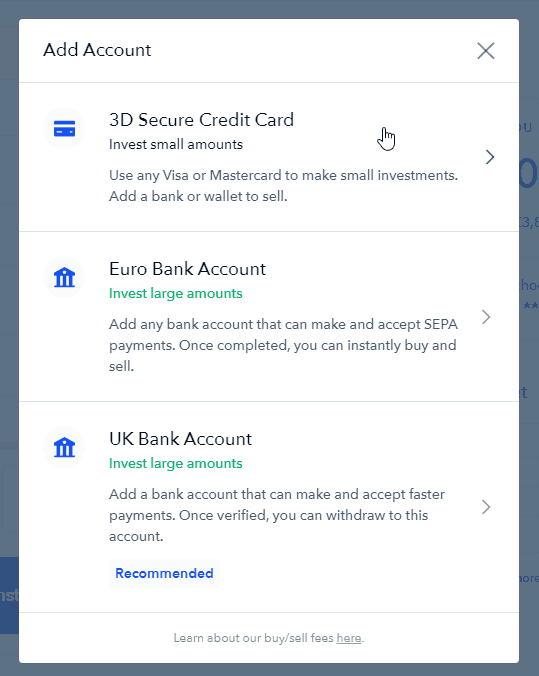 coinbase add a credit card
