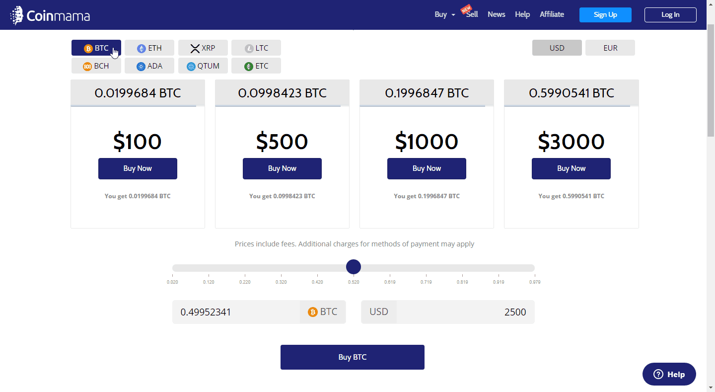 coinmama buy bitcoin and cryptocurrency