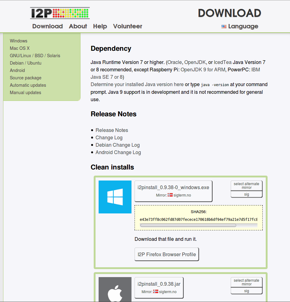 i2p download page