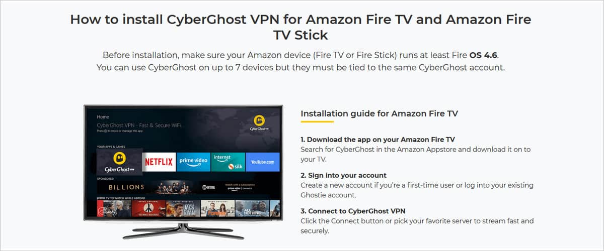 Installation guide for Amazon Fire TV