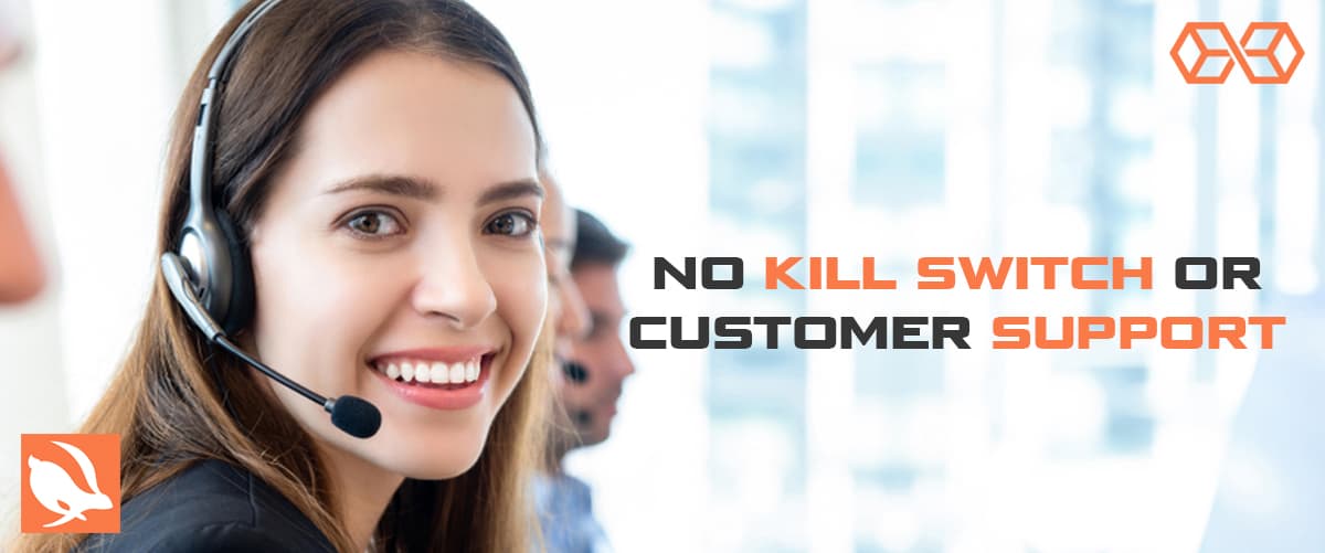 No Kill Switch or Customer Support - Source: Shutterstock.com