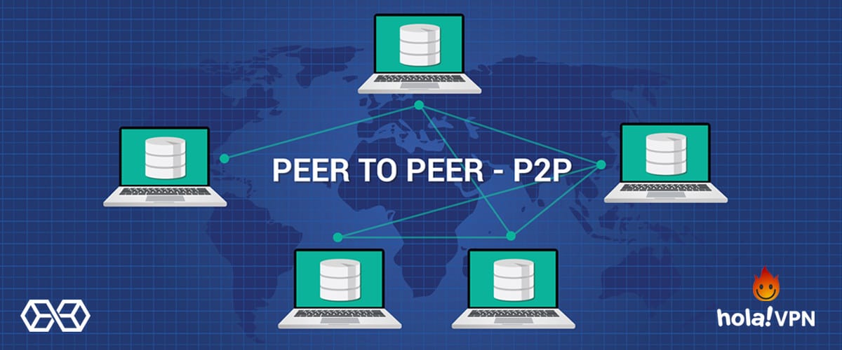 peer-to-peer network - Hola VPN - Source: Shutterstock.com