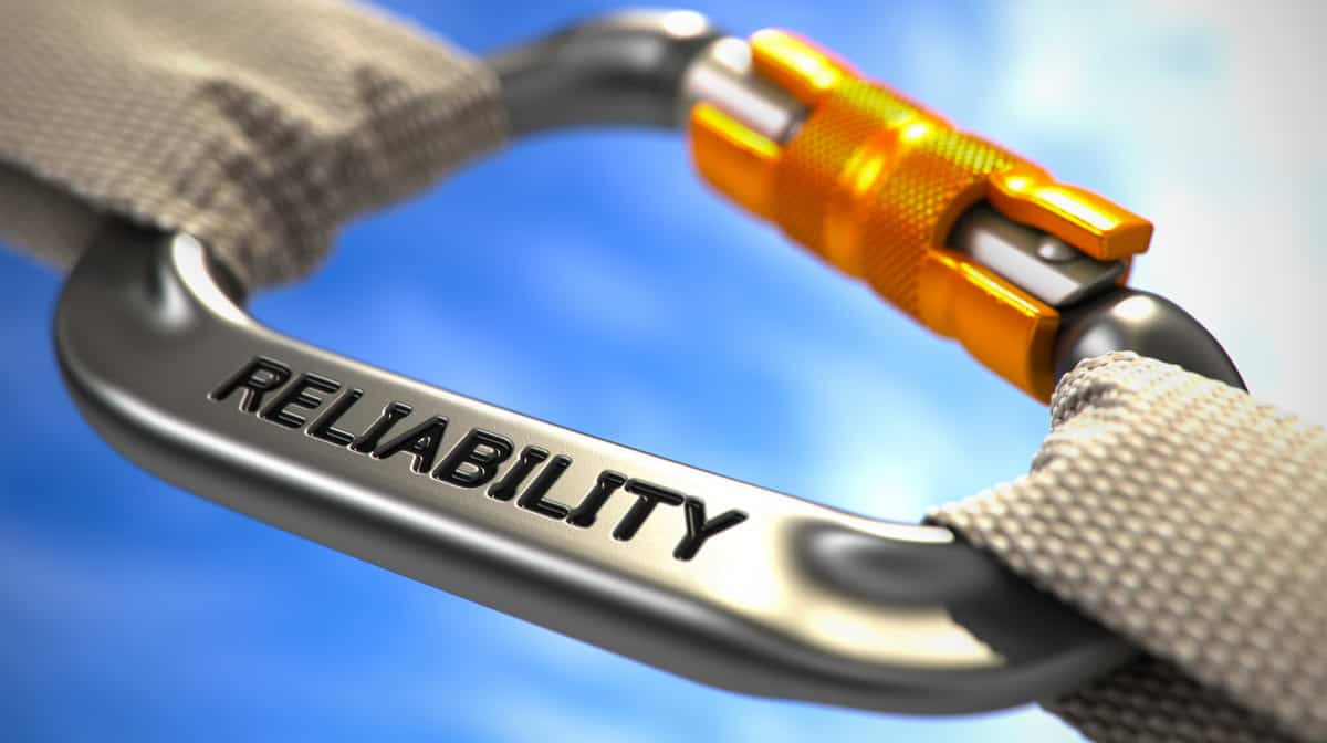 Reliability - Source: ShutterStock.com