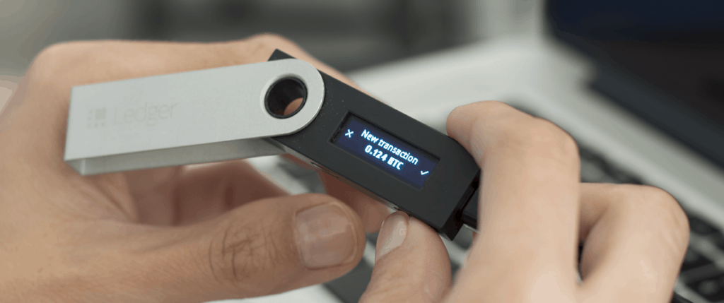 The Ledger Nano S is a compact, easy to use device