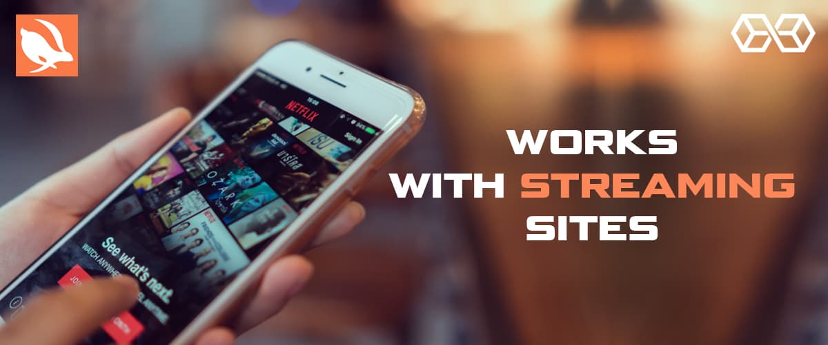 Works with Streaming Sites
