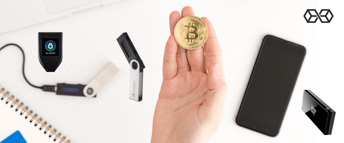 Best Crypto Wallets - Ledger Nano S, Trezor One and KeepKey - Source: Shutterstock.com