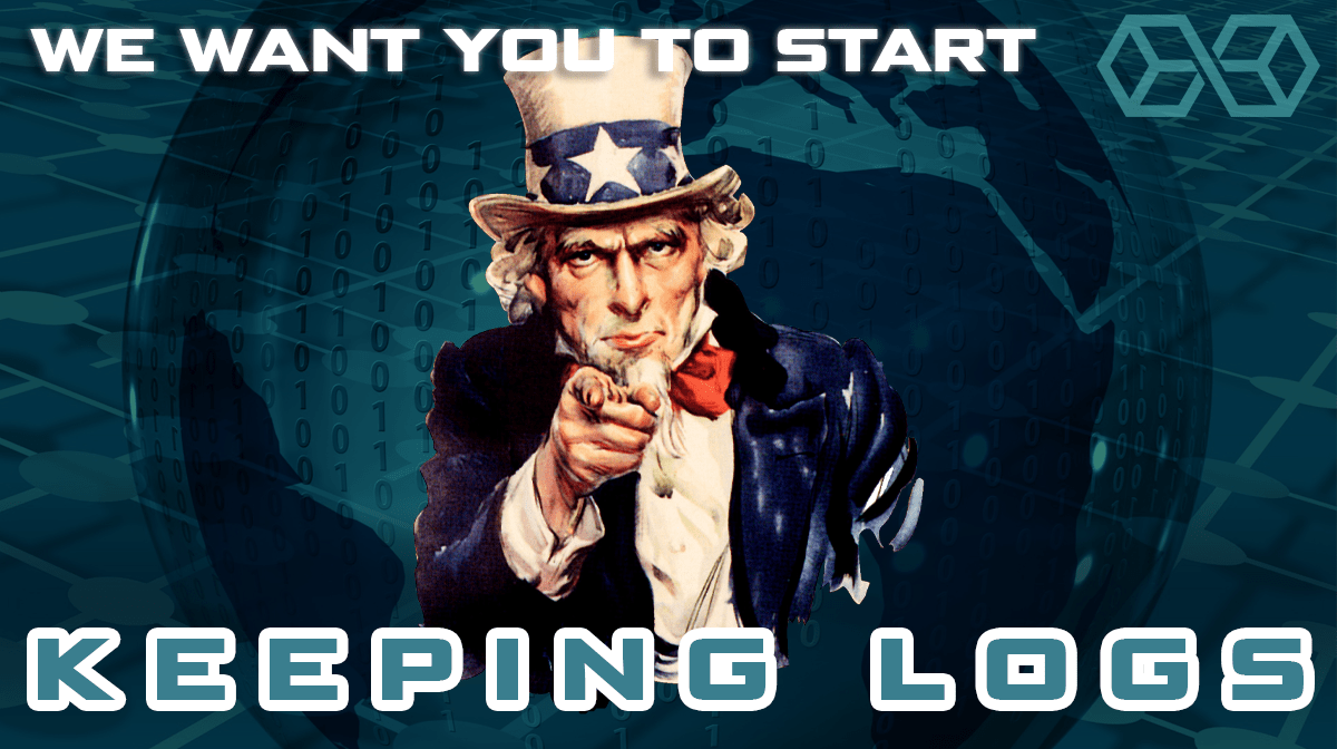 you want you to start keeping logs